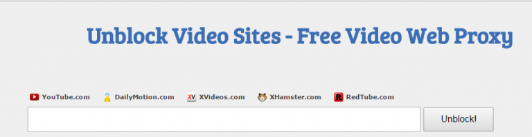 Top 5 Free and Best Proxy Sites To Unblock YouTube. unblockvideos-proxy. 